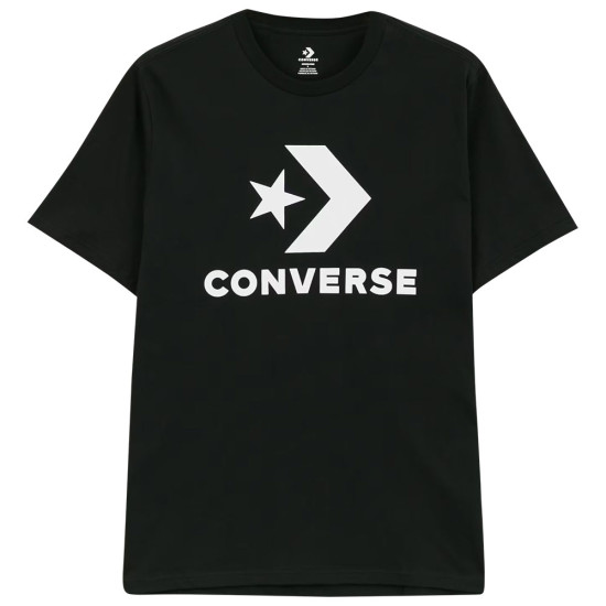 Converse Unisex κοντομάνικη μπλούζα Standard Fit Center Front Large Logo Star Chev SS Tee